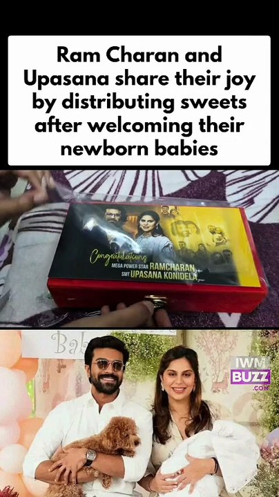 Ram Charan and Upasana Kamineni share their joy by distributing sweets to hospital staff after welcoming their newborn babies