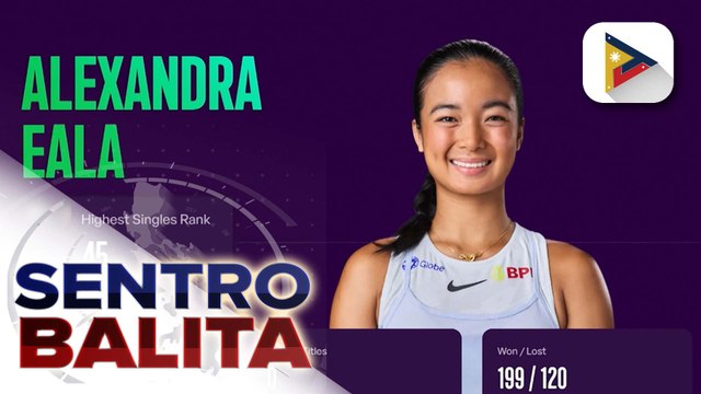Alex Eala, aabante sa Round 16 ng Abu Dhabi Open; Eala, rank No. 45 na sa WTA