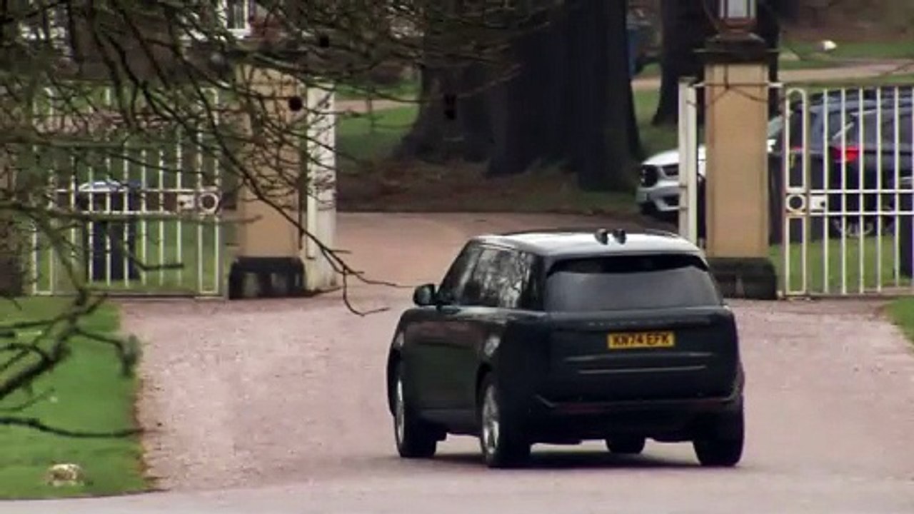 Car used by Andrew returns to Royal Lodge