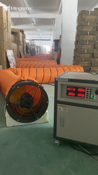 Mingletec 500W powerful BLDC industrial blower fan #blower #axialfans #factory #warehouse #fyp