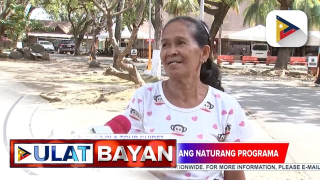 Mga lolo at lola sa region Xl, bibigyan ng oportunidad na maging tour guides | ulat ni Ysrael Damaolao ng PTV Davao