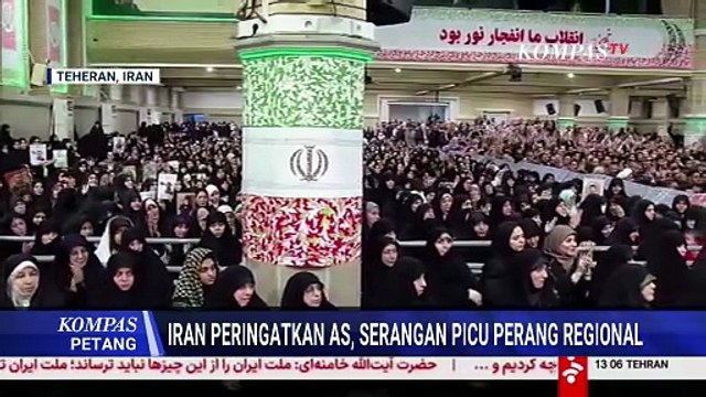 Khamenei Ancam Perang Regional Jika Diserang AS, Trump Kirim Kapal Perang ke Dekat Iran