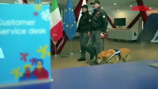 Milano Cortina 2026, artificieri e cinofili della Polizia di Stato nei siti olimpici