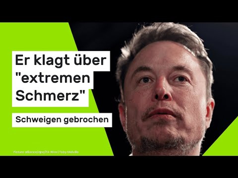 Elon Musk: Schweigen nach Epstein-Enthüllungen gebrochen - er klagt über 'extremen Schmerz'