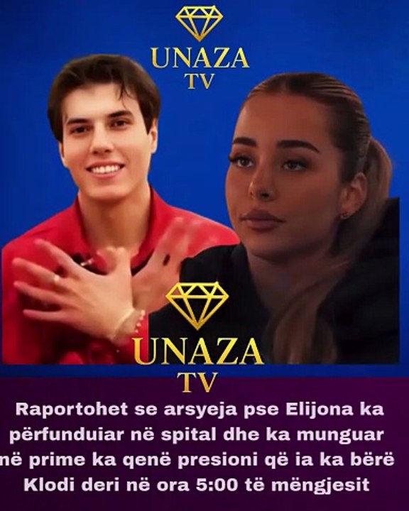 🔵Lajmi i fundit: Raportohet se arsyeja pse Elijona ka përfunduiar në spital dhe ka munguar në prime ka qenë presioni që ia ka bërë Klodi deri në ora 5:00 të mëngjesit❤