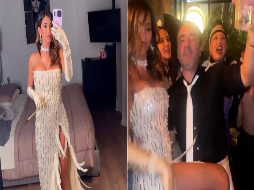 Federica Nargi, alla festa di compleanno a tema è scatenata