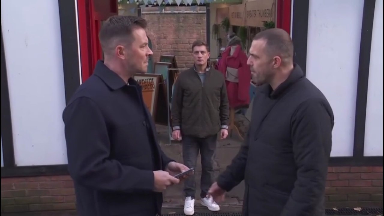 Hollyoaks Warren Fox Punches Darren Osborne 28th January 2026