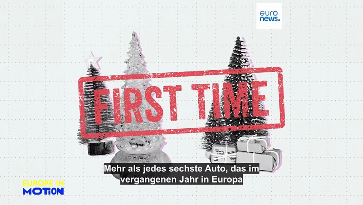 Verkauf von Elektroautos überholt Benziner