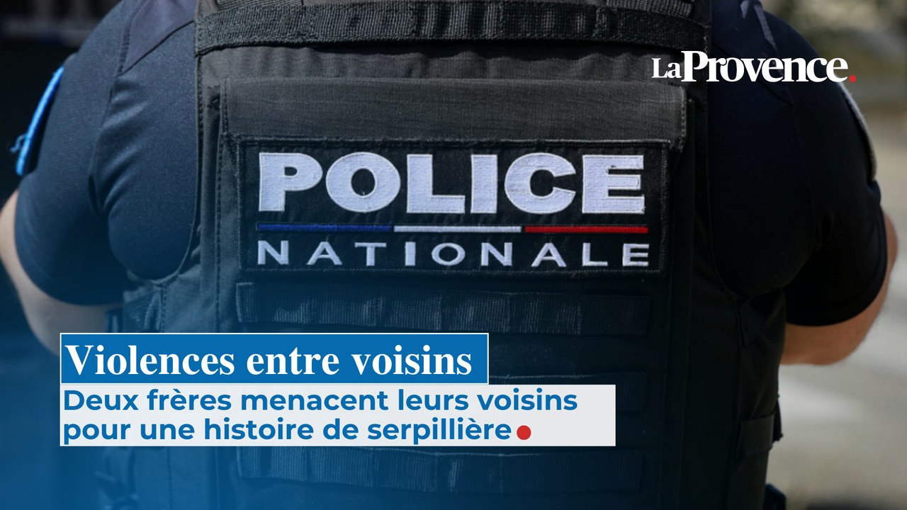 Violences entre voisins : Deux frères menacent leurs voisins  pour une histoire de serpillière