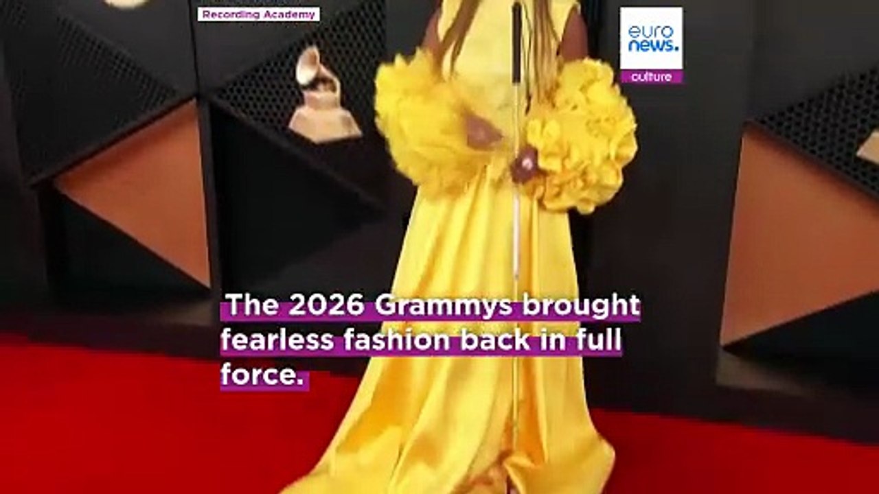 Grammys 2026: The hottest looks from the red carpet at music's biggest awards