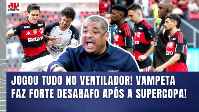 ISSO NÃO ENTRA NA MINHA CABEÇA!!! ESSES CARAS são... Vampeta DÁ AULA após Flamengo x Corinthians!