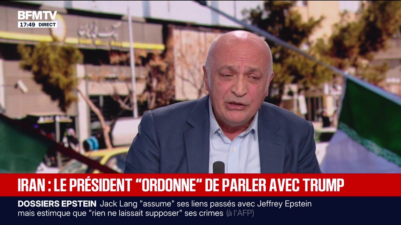 Javad Djavahery, romancier iranien, affirme que Donald Trump utilise le peuple iranien "comme levier dans les discussions nucléaires avec l'Iran"