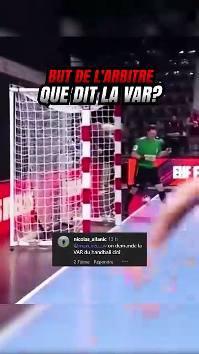 But de l'arbitre lors du match JDA Dijon vs Vib...