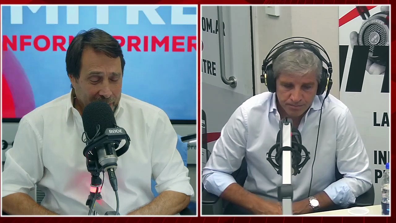 Luis Caputo: “La gente creo que no vive peor sino con mucha mejor expectativa"