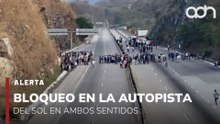 🚨¡Última Hora! Reportan bloqueo en la Autopista del Sol en ambos sentidos
