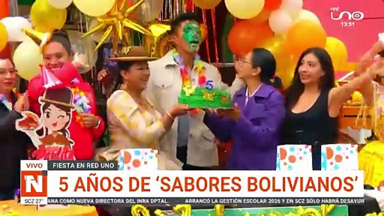 5 AÑOS DE ´SABORES BOLIVIANOS´