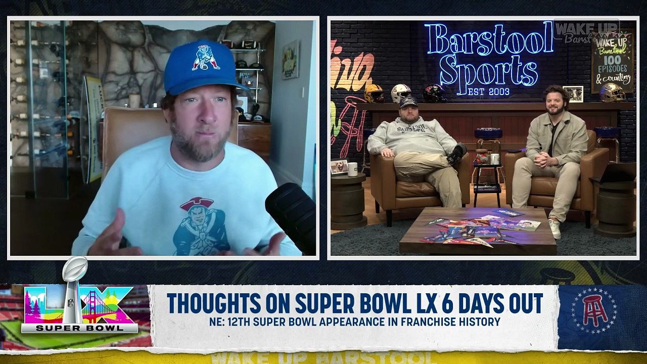 Dave Gears Up For Patriots in SF & Rico Bosco on Michigan Basketball | Wake Up Barstool Full Episode