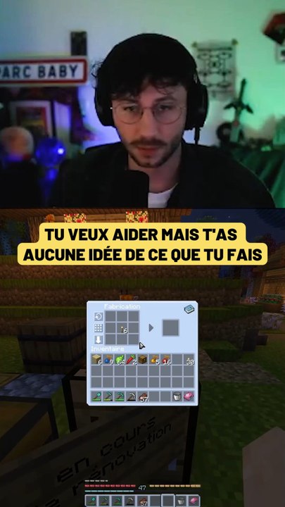 Nan mais j'ai JAMAIS fait de construction Minecraft, j'étais vraiment perdu 😭