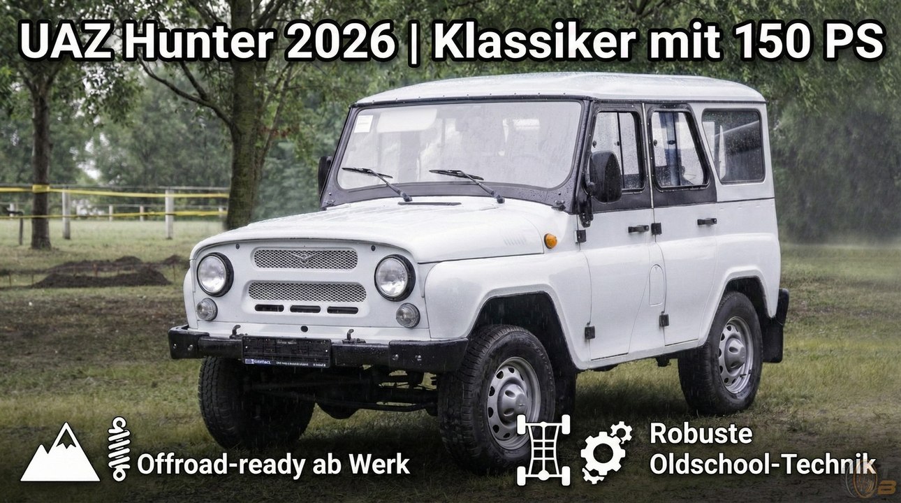 UAZ Hunter 2026 (УАЗ Хантер) kaufen? | Das muss man wissen