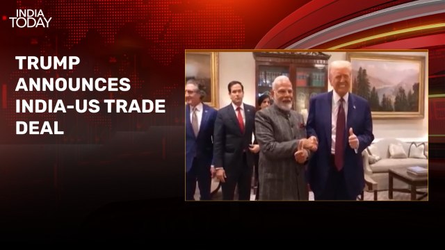 Trump announces India-US trade deal, lowers tariffs, PM Modi thanks US President