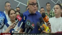 Sucre | Ministro Loyo anunció plan estratégico para impulsar la pesca industrial de Venezuela