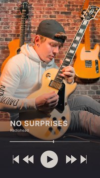 Radiohead - No Surprises (Guitar Cover)