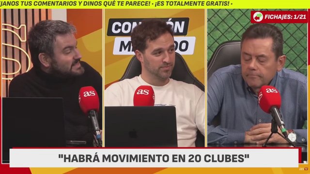 Roncero analiza la ausencia de fichajes del Real Madrid en el mercado de invierno