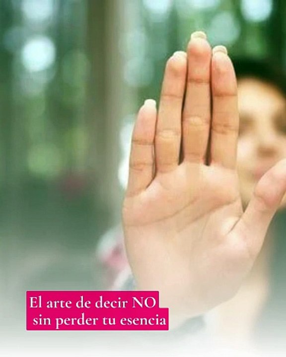 ✋ El Arte de decir "NO" (y sentirte libre al hacerlo) ✨