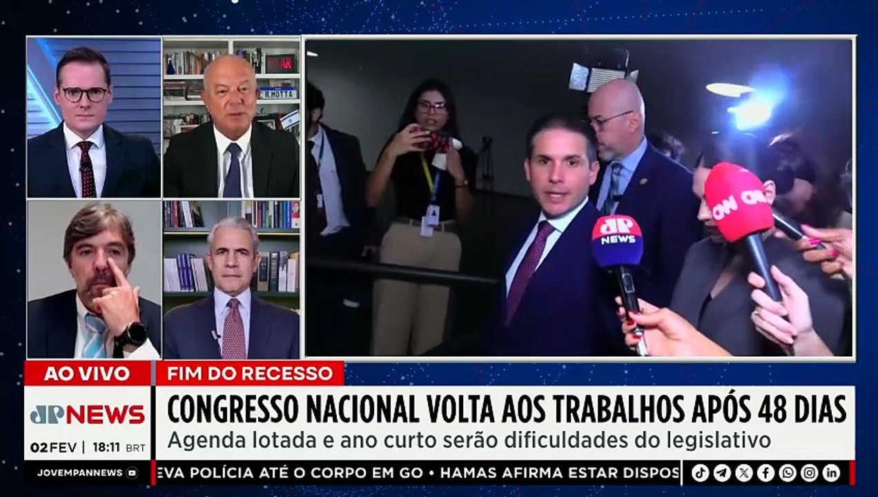 Congresso retoma trabalhos com ano curto e pautas sensíveis no radar