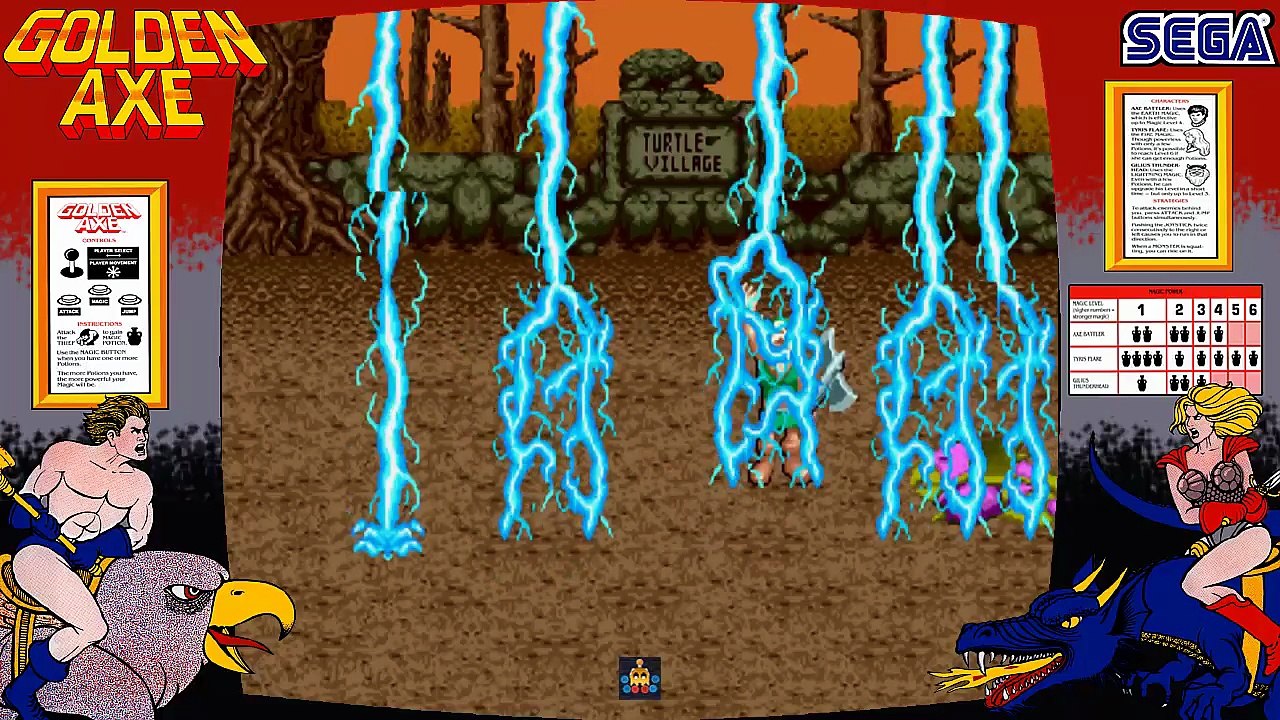 Golden Axe ( Genesis ) ( MEGA DRIVE )