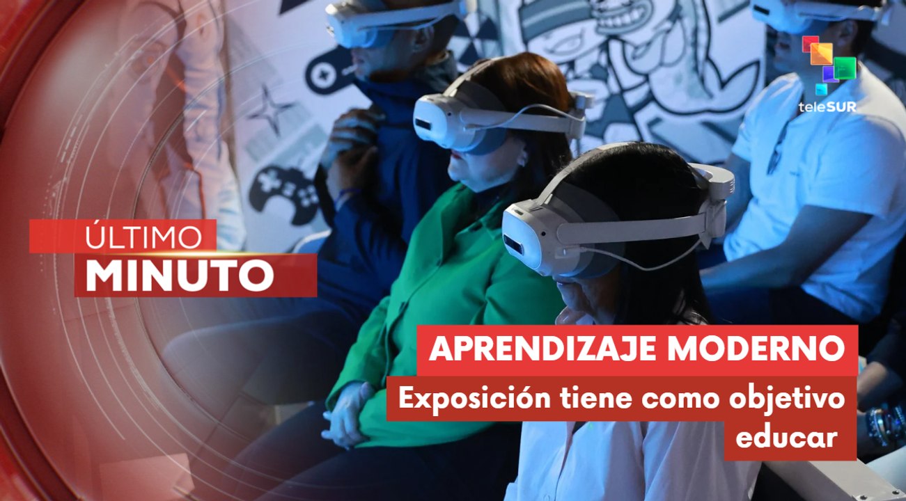 Pdta. (E) visitó las instalaciones de la "Expo Niños en el Espacio" y la "Expo Simón de Niño a Libertador"