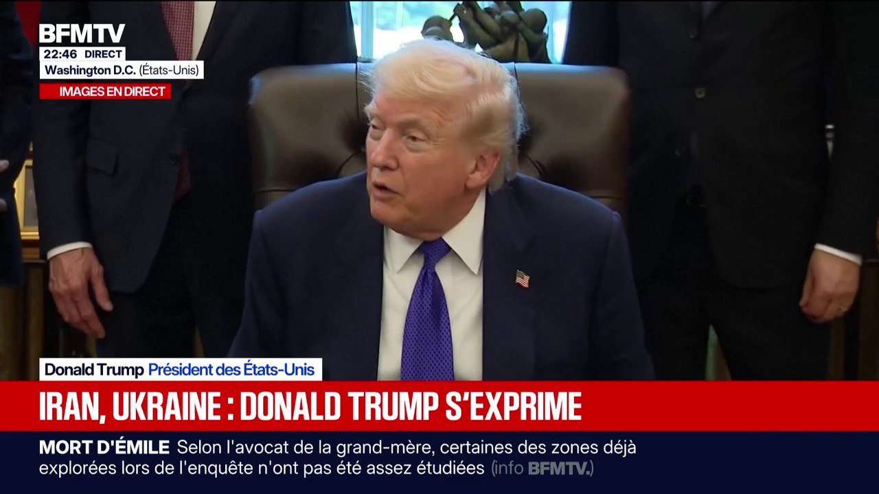 "Les plus grands navires, les meilleurs se dirigent vers l'Iran", déclare Donald Trump