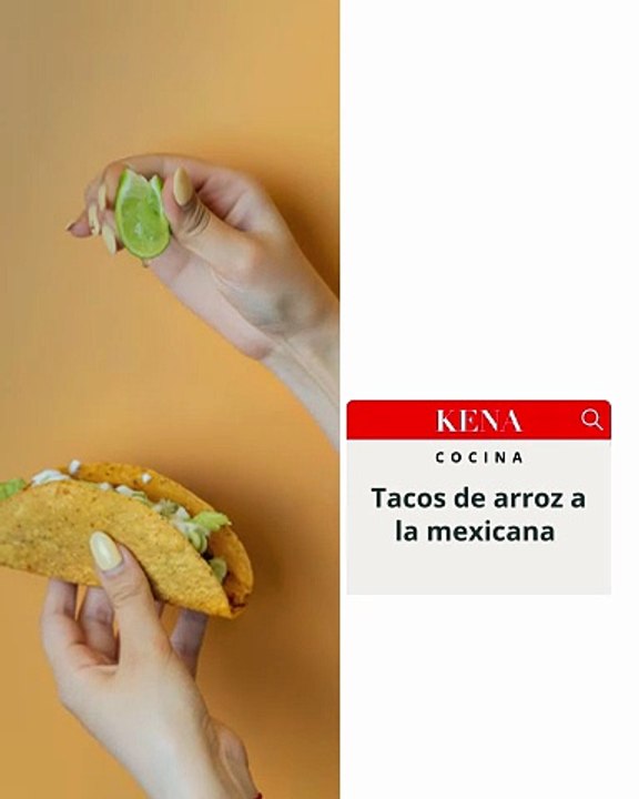 🌮 Tacos de Arroz a la Mexicana: El sabor de hogar en cada bocado ✨🇲🇽