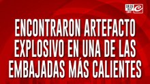 Encontraron artefacto explosivo en una de las embajadas más calientes