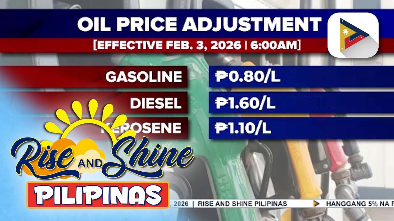 Taas-presyo sa mga produktong petrolyo, epektibo ngayong araw