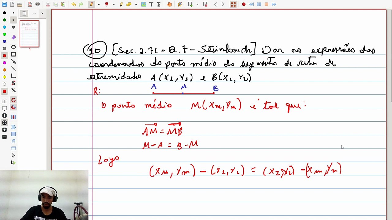 (Exercício 10) [Sec. 2.7.1 - Q.7 - Steinbruch] Dar as expressões das coordenadas ...| VET&GEO-A2.21