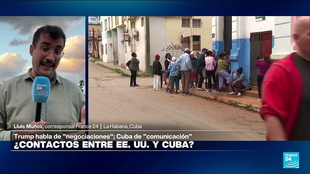 Trump habla de "negociaciones" con Cuba y La Habana de "conversaciones"