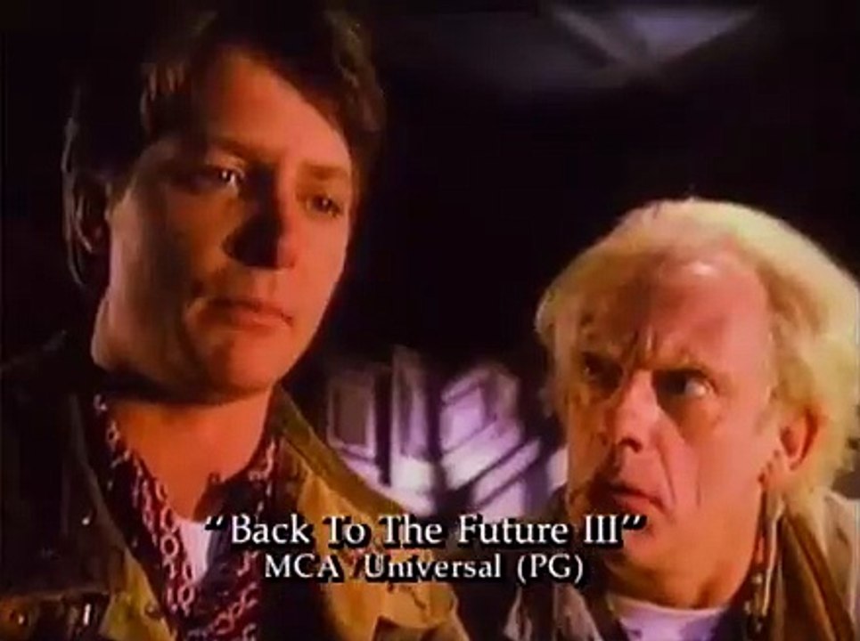 Back to the Future III - Trailer (Englisch)
