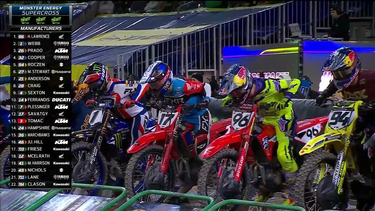 2026 AMA Supercross, Round 4, Houston | 450SX Race 3