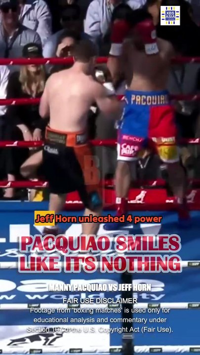 Jeff Horn TRIED to HURT Manny Pacquiao! Pacquiao looked ENTERTAINED!