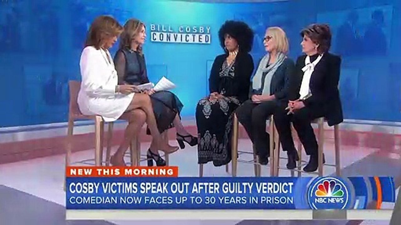 Accusers of Bill Cosby Appear on Morning Shows Following Guilty Verdict | THR News