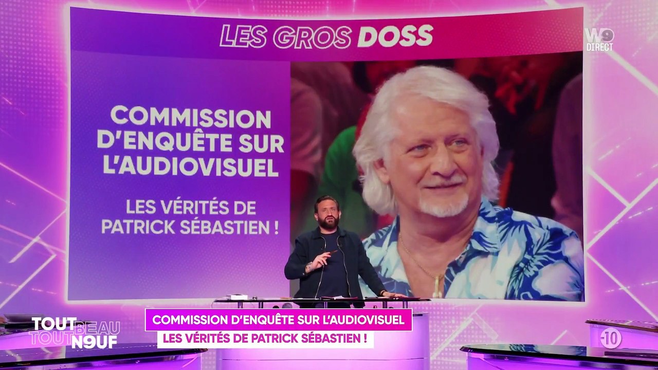 Patrick Sébastien, invité chez Cyril Hanouna,  révèle pour la première fois la somme qu'il facturait à France 2 pour chaque émission "Le plus grand cabaret du monde"
