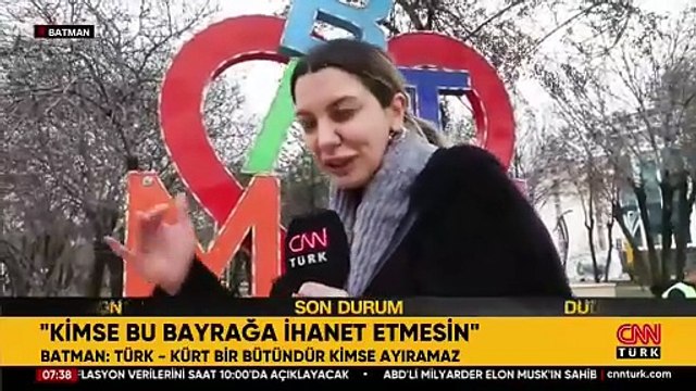 CNN TÜRK Batman sokaklarında: ''Bayrak hepimizin bayrağıdır, layık olmamız lazım''