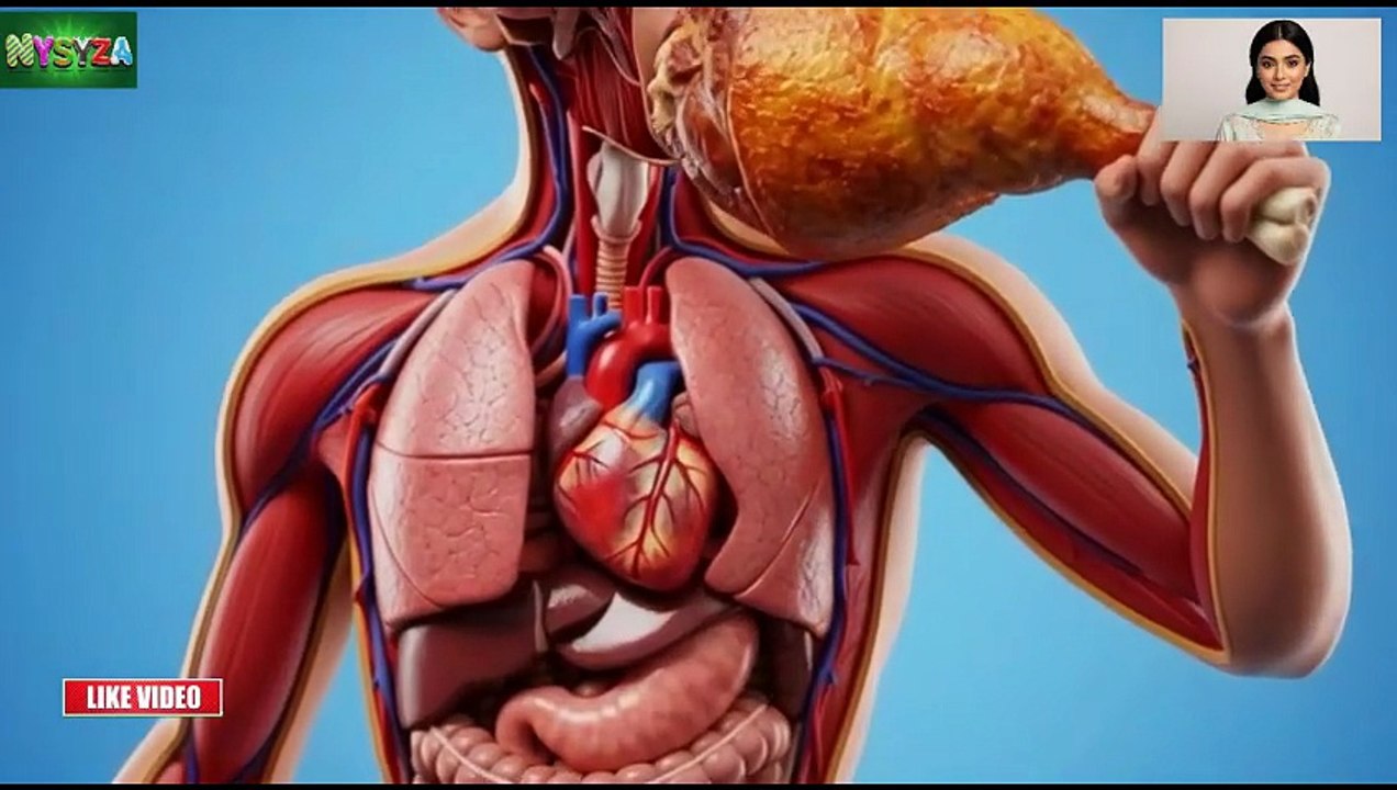 Mutton Khane Ke Baad Aap Ke Jism Ka Kya Hota Hai? Full 3D Medical Animation
