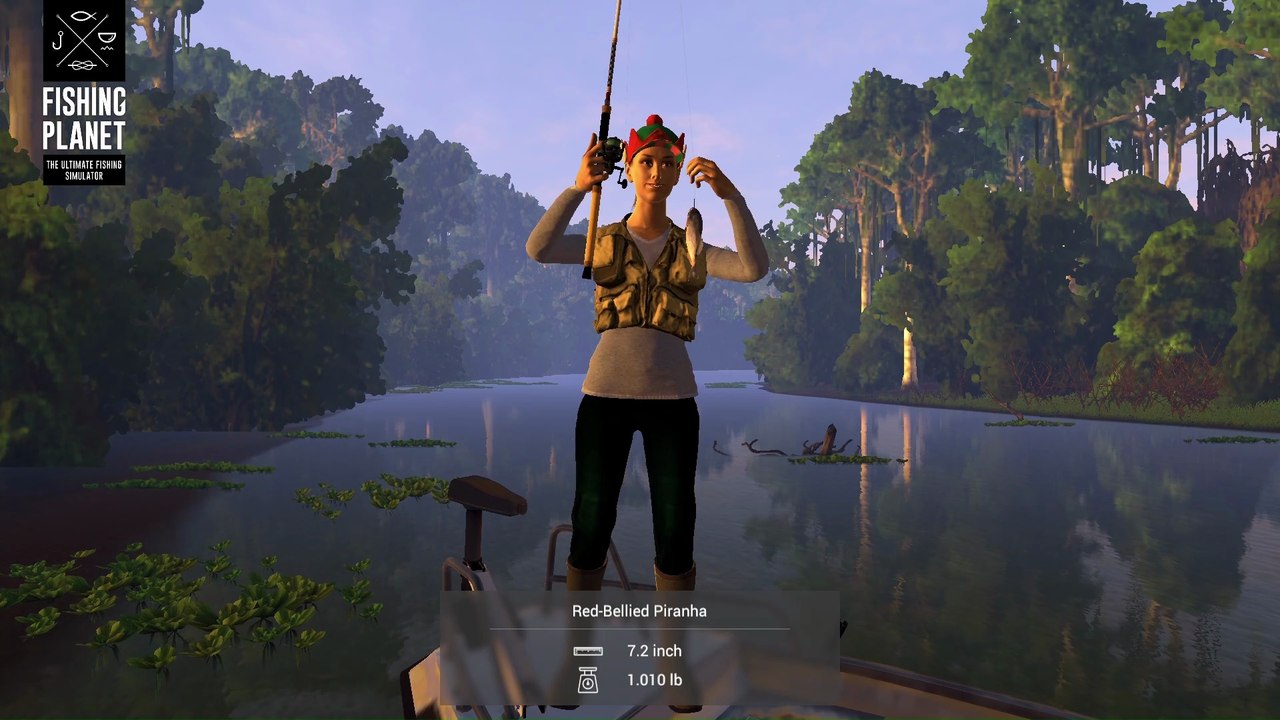 How to catch Red Bellied Piranha at Maku -Maku Lake | Fishing Planet