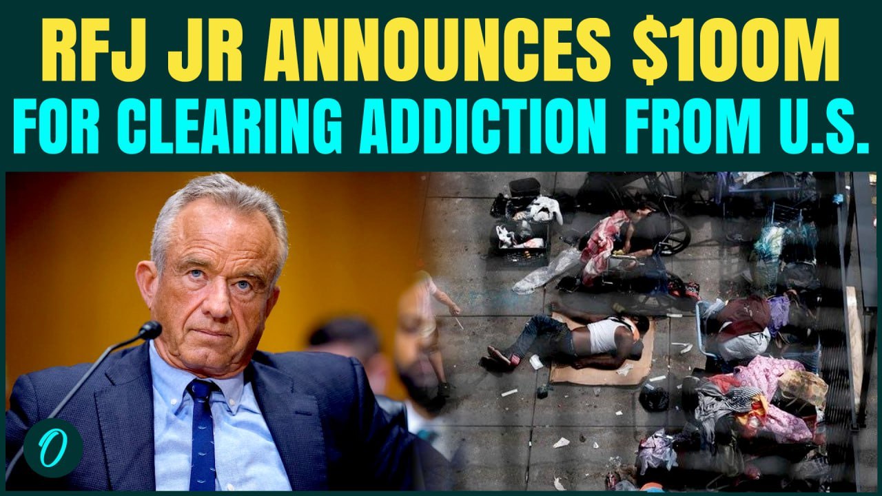 U.S. BREAKING: RFK Jr Unleashes $100 MILLION Plan to Clear Streets, Crush Opioids From America