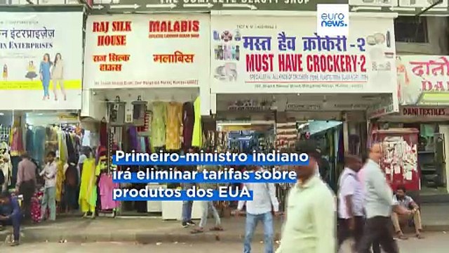 Trump vai baixar tarifas à Índia depois de Modi ter concordado em deixar de comprar petróleo russo