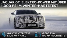 Elektrischer Erlkönig Jaguar GT mit 120 kWh Batterie & 700 km Reichweite