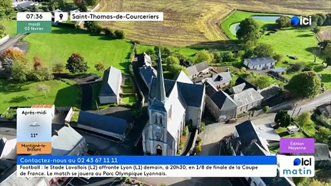 03/02/2026 - ici matin par ici Mayenne en vidéo
