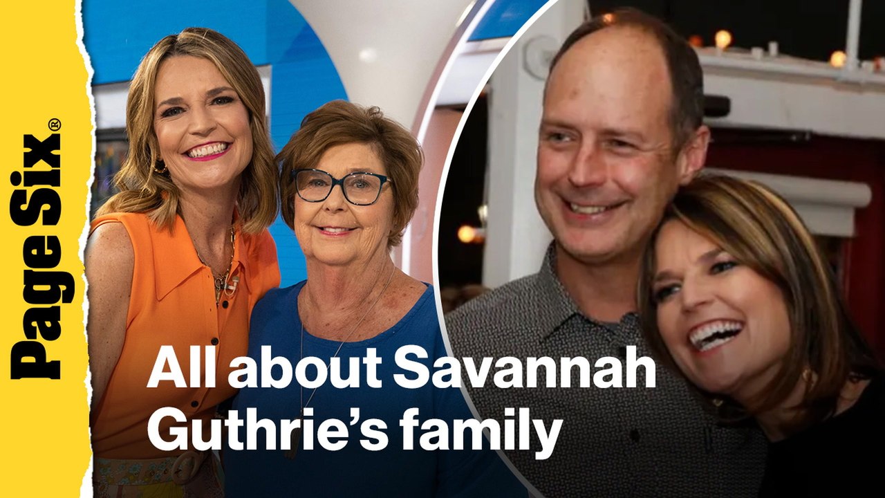 All about 'Today' show anchor Savannah Guthrie's family: Meet her mom Nancy, husband Michael, & more